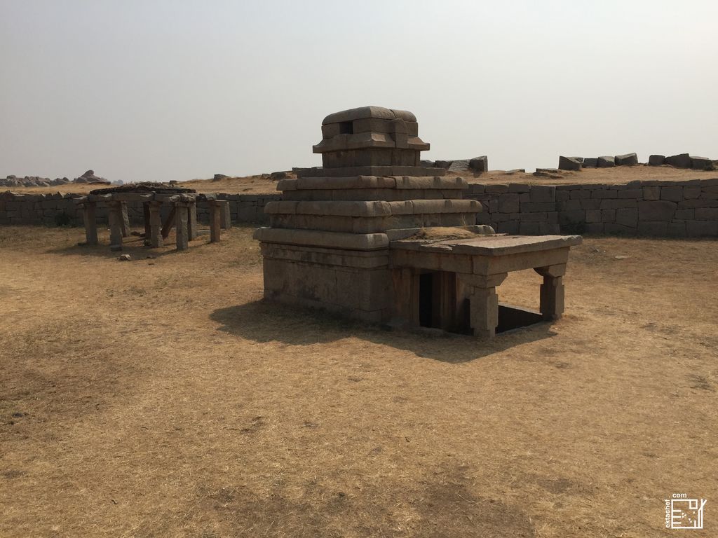 India Hampi Hemakuta Hill Temples