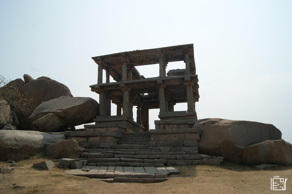 India Hampi Hemakuta Hill Temples