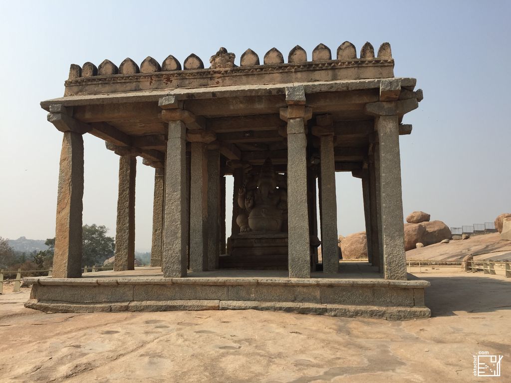India - Hampi - Kadlekalu Ganesha Temple