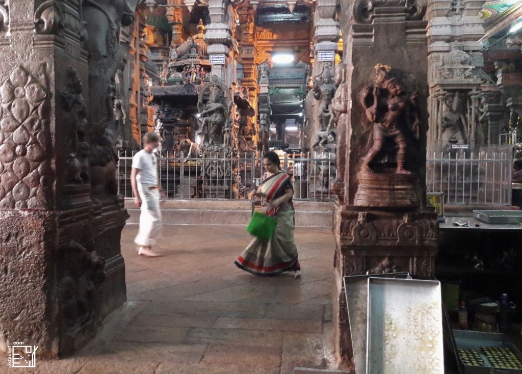 India - Madurai - Meenakshi temple 