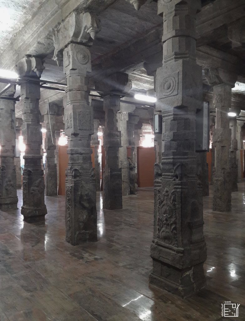 India - Madurai - Meenakshi temple - 1000 pillars hall
